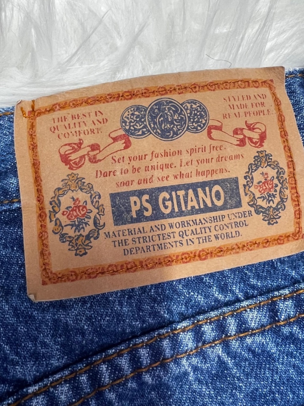 VINTAGE |•GITANO•| Super High Waist Mom Jean - Picture 6 of 8